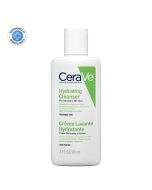 CeraVe Hydrating Cleanser 88 ml | Ceramides & Hyaluronic Acid | Gently Cleanses | All Day Hydration | For Normal to Dry Skin