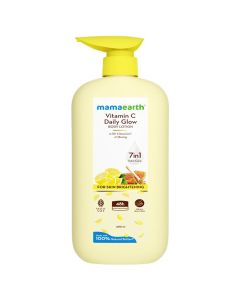 Mamaearth Vitamin C & Honey Daily Glow Body Lotion, 400 ml